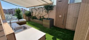 reforma de un ático realizado por la empresa de Abierto al Jardín en Madrid