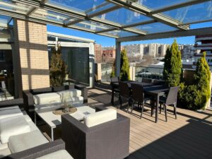 reforma de un ático realizado por la empresa de Abierto al Jardín en Madrid