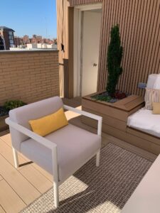 reforma de un ático realizado por la empresa de Abierto al Jardín en Madrid