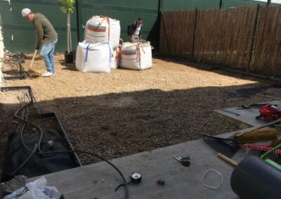 inicio de reforma realizada por Abierto al Jardín en Alcalá de Henares