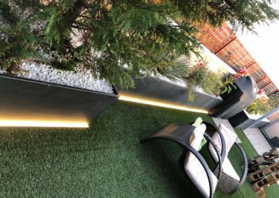 reforma de un ático realizado por la empresa de Abierto al Jardín en Barajas