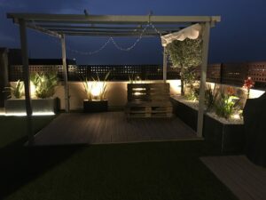 reforma de un ático realizado por la empresa de Abierto al Jardín en Barajas