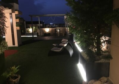 reforma de un ático realizado por la empresa de Abierto al Jardín en Barajas