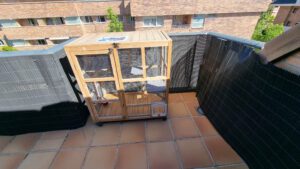 reforma antes de un ático en las rozas realizado por Abierto al Jardín