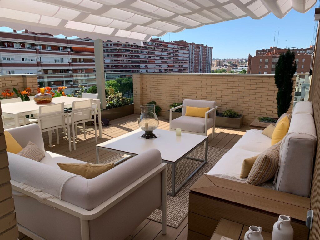 Ver proyecto de ático en Puerta de Hierro, Madrid — Abierto al Jardín